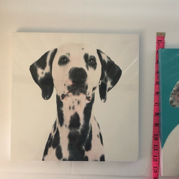 12” x 12” Dog Canvas Art Print Lot of 2 - Picture 5 of 10